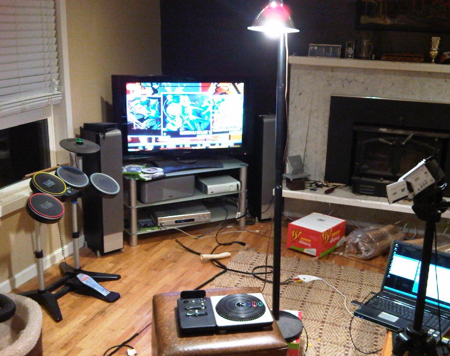 image of Record DJ Hero Gameplay Setup Logistics