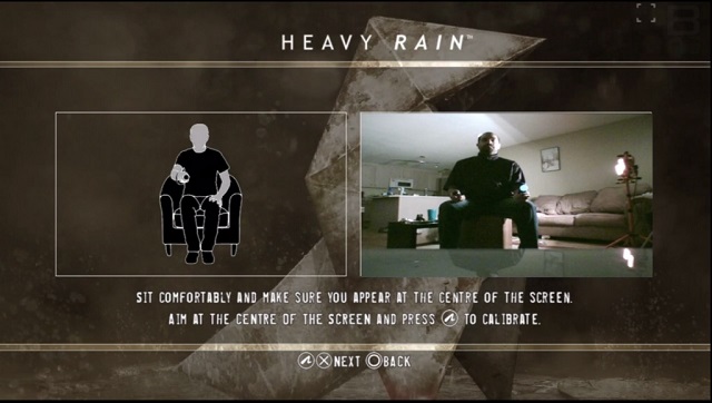 PS3 Move Heavy Rain Calibration Gameplay