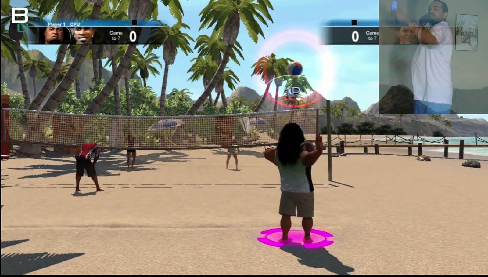 Image of PS3 Move Volleyball Sports Champions Gameplay