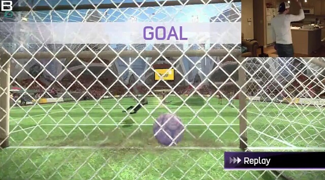 XBox Kinect Sports Soccer Goal Booya Gadget