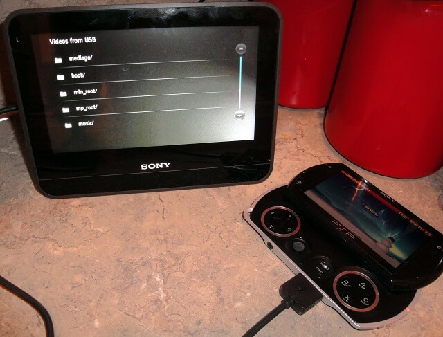 Sony Dash Main PSP Folder Structure Booya Gadget