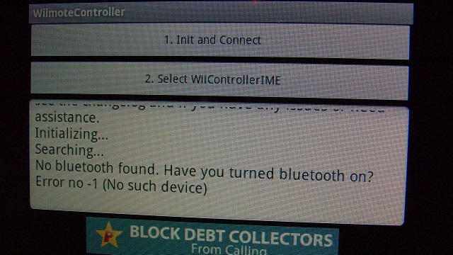 How To Connect Wii Remote to Xoom bluetooth booya