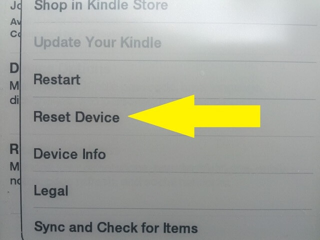 kindle touch factory reset how to booya gadget
